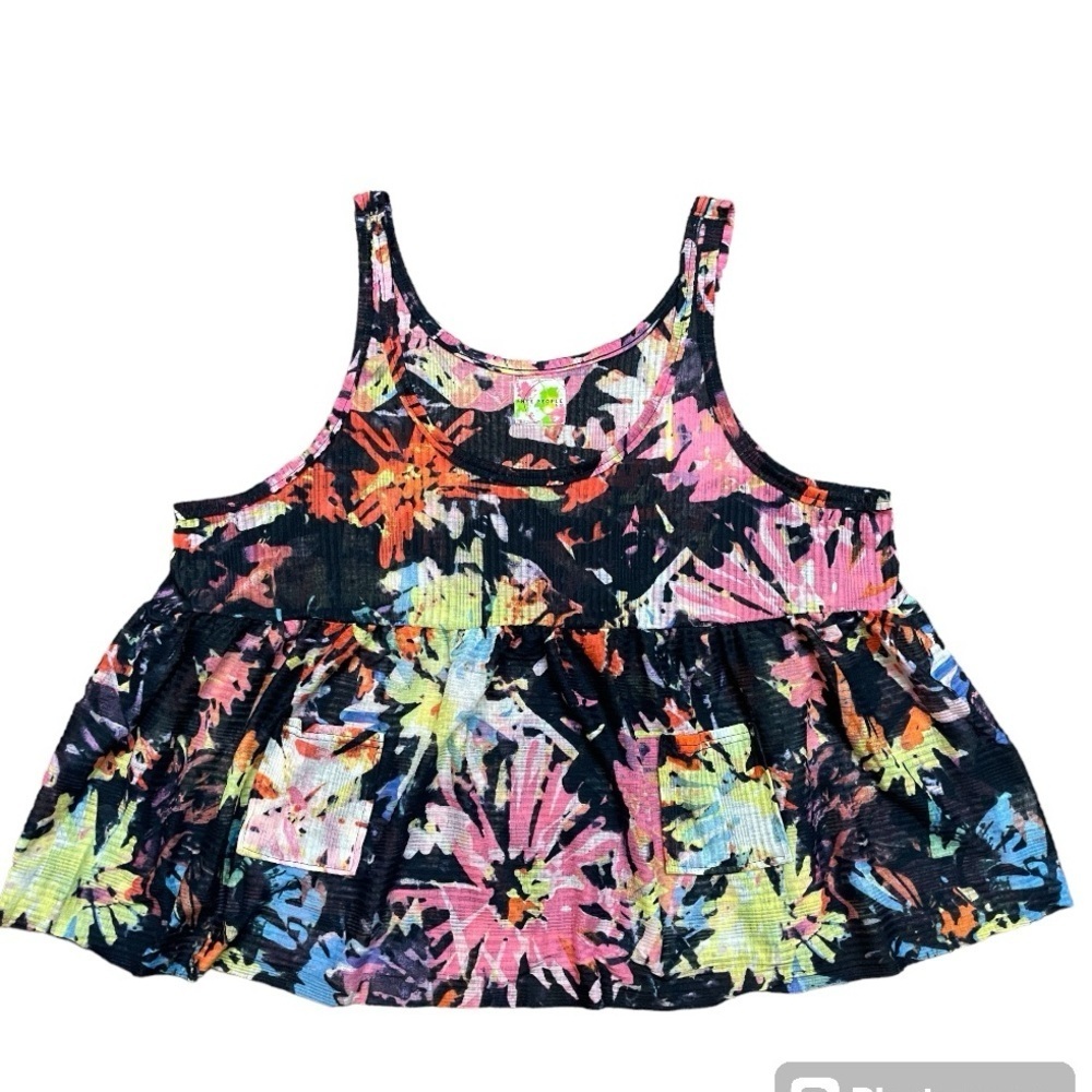 Free People Floral Babydoll style Tank - Picture 1 of 9